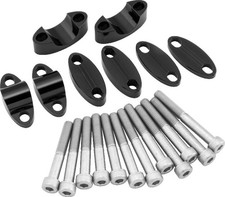 BikeMaster 152269 Aluminum Handlebar Riser 1in Black picture