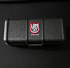 Luminox Navy SEAL Swiss Made Quartz Watch Blue Dial Black Rubber Strap Box picture