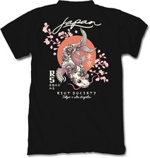 Riot Society Men's Short Sleeve Graphic Tee with Embroidery Design picture