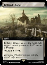 Isolated Chapel (Extended Art) (Surge Foil) #1028 (NM) (PIP) MTG picture