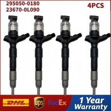 4PCS Fuel Injector 295050-0180 23670-0L090 for Toyota Hilux 1KD-FTV 2KD-FTV D-4D picture