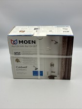 Moen Caldwell 82498SRN Tub Shower Faucet Set Spot Resist Brushed Nickel NIB picture