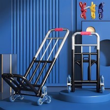 240 lbs Cart Folding Dolly Collapsible Trolley Push Hand Truck Moving Warehouse picture