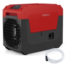 140 Pints Commercial Dehumidifier w/ Pump, Drain Hose for Basements, Job Sites picture