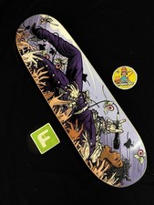 SUPER RARE Paisley Chemtrails Prince Purple Rain Skateboard Deck Sean Cliver picture