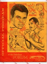 RARE 1973 MUHAMMAD ALI VS. KEN NORTON II OFFICIAL PROGRAM THE FORUM BOXING picture