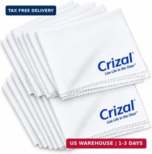 Crizal® Eyeglass Cleaning Cloths - 12 Pack | Premium Microfiber Lens Cleaning Cl picture