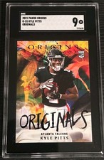 2021 Panini Origins Originals Kyle Pitts Rookie Case Hit SSP SGC 9 picture