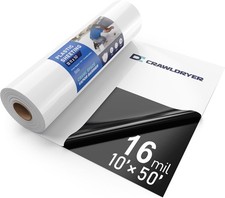 Crawl Space Vapor Barrier - 16 Mil 10' X 50', Concrete Vapor Barrier, Vapor Barr picture