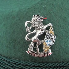 Bavarian Lion  with Shield  Oktoberfest/German Hat Pin picture