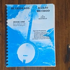 BLUEGRASS BANJO METHOD-Basic Rolls and Left Hand Techniques-MUSIC BOOK 1/CD-NEW picture