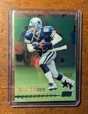Deion Sanders 1999 Topps Stadium Club Chrome #94 Cowboys First Day Issue /100 SP picture