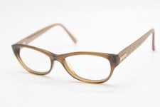 NEW GUESS GU2076 LBRN LIGHT BROWN CRYSTAL AUTHENTIC EYEGLASSES 53-16 picture