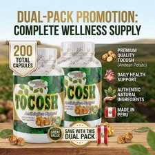 TOCOSH X 2 DUAL PACK -Fermented Potato Premium Superfood 100 % Made in Peru picture