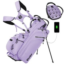Sturdum 14 Way Golf Stand Bag, Lightweight w/Full Length Dividers, Rain Hood picture