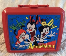 Vintage 1994 Wakka Yakka Dot Animaniacs Lunchbox & Thermos - C51 picture