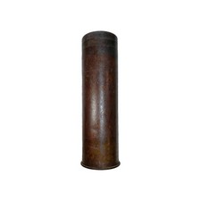 Original WWII US Army 105mm M14 Brass Artillery Shell Casing Howitzer Dated picture