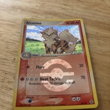 Pokemon TCG Arcanine 18/112 EX FRLG Reverse Holo 2004  picture