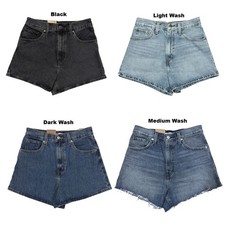 Levi's Women's High-Waisted Relaxed Fit 5 Pocket Cotton Denim Mom Short picture