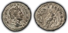 Caracalla AR Silver Denarius Ancient Roman Coin - XF/AU - SKU-AN0190 picture