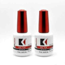 2 Bottles Kupa Gelfinity Gel TOP COAT No Wipe UV/LED Cure Soak Off 0.5oz picture