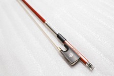 Ary France 4/4Size High Grade Violin Bow-pernambuco wood+sterling silver fitting picture