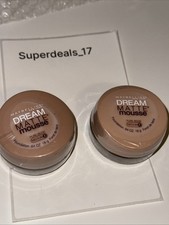 2 PCS. Maybelline Pure Beige  ( Medium 2) Dream Matte Mouse Foundation  picture