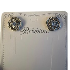 Brighton Interlock Shine Post Earrings  picture