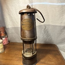 Antique Wolf Safety Miner's Lantern – W.M. Morris Sheffield picture