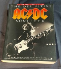 AC/DC ‘THE DEFINITIVE AC/DC SONGBOOK’ GUITAR TAB—2003 EDITION picture