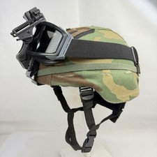 Large MSA US Army MICH Ballistic Military Combat Helmet Woodland ACH ESS Norotos picture