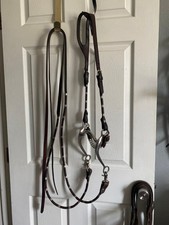 Vintage style one ear Poco Bueno Bridle complete used western tack  picture