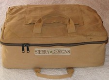 Rare Very Vintage Sierra Designs Canvas Overnight Bag Duffel Suitcase 60's 70's picture
