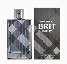 Burberry Brit for Him Eau de Toilette Natural Spray Regular Size 3.3 fl oz picture