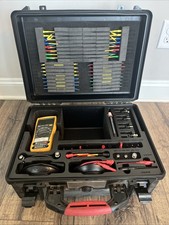 Silvertronic PN 815003 Hard Case Avionics Wire Tester Fluke 179 DMM Lightly Used picture