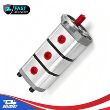 New 3-Section Hydraulic Pump for AGT Skid Steer Loaders Gear Pump PGP510888G3LP picture