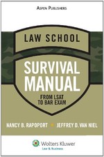Law School Survival Manual - Paperback By Nancy B. Rapoport - GOOD picture