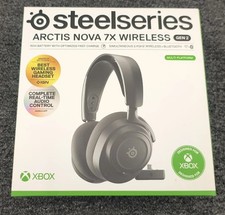 SteelSeries Arctis Nova 7X Wireless Gen 2 Headset – Black - NEW picture