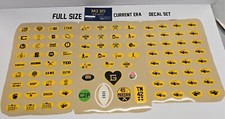 Michigan Helmet Stickers/Award Decals (Full Size) picture
