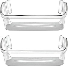 Lower Door Bin ( 2 Pieces ) Compatible with Frigidaire Refrigerator 240323002 picture