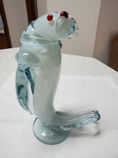 Vintage MCM Murano Glass Art Marine Mammals Walrus SEAL SEA LION Figurine 10” picture
