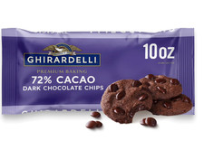 GHIRARDELLI 72% Cacao Dark Chocolate Premium Baking Chips, Chocolate Chips for B picture
