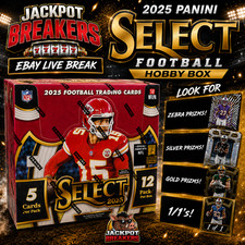 #1222 PYT 2025 Panini Select Football Hobby Box Break - Pick Your Team picture