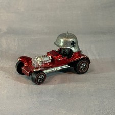 Vintage 1969 Hot Wheels Redline Red Baron Hong Kong Spectraflame Red Diecast picture