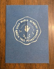 Vintage 1940s Villa Maria Academy Patriotic Program Booklet – Green Tree, Pa. picture