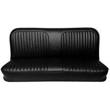 Distinctive Industries Bench Seat Upholstery Black Vinyl Chevy C10 1967-1972 picture