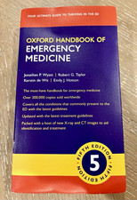 Oxford Handbook of Emergency Medicine 5th Ed Wyatt 2020 ISBN 9780198784197 picture