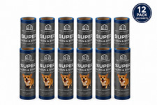 The Chalgroves Mega Lint Roller Refills 12 Pack 600 Sheets Extra Sticky Pet Hair picture