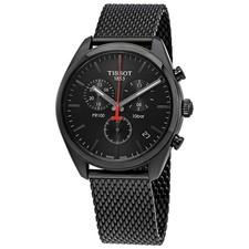 Tissot Men's PVD 41mm Chronograph Sapphire Watch T101.417.33.051.00 NEW picture