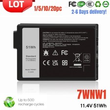✅LOT 1-20x 7WNW1 Battery Dell Latitude 5420 5424 7424 RUGGED EXTREME Sreies picture